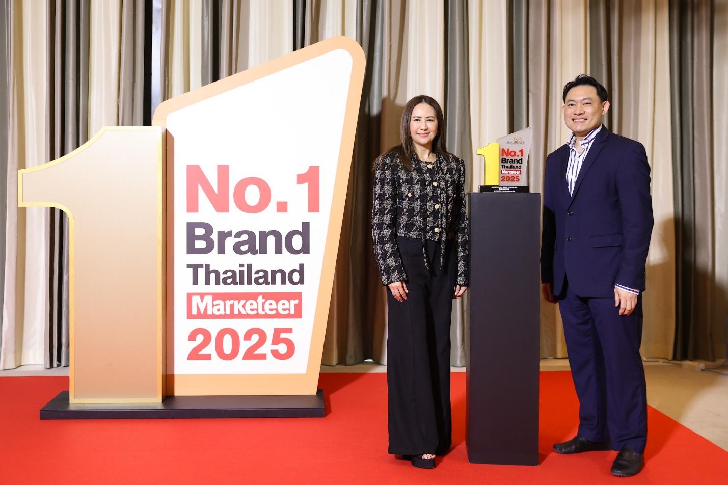 กลุ่มบริษัทสยามพิวรรธน์ คว้ารางวัลสุดยอด No.1 Brand Thailand 2025 
