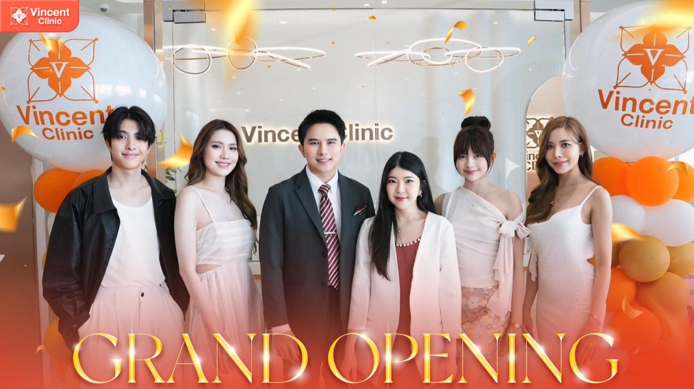 Vincent Clinic ขยาย 10 สาขา กรุงเทพฯและต่างจังหวัด รองรับตลาดความงามโตต่อเนื่อง
