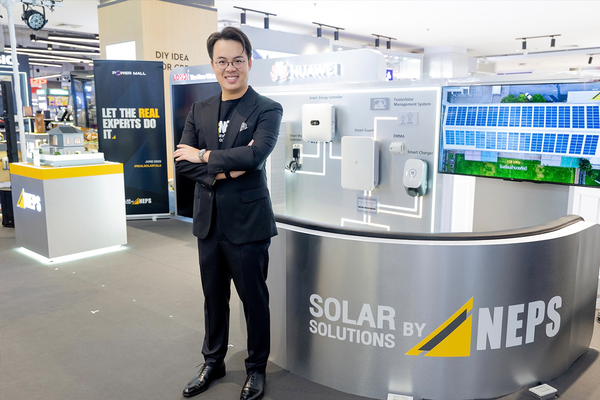 NEPS ปักธงโซลาร์รูฟพรีเมี่ยม ชูแบรนด์นวัตกรรม-บริการเป็นเลิศมัดใจลูกค้า