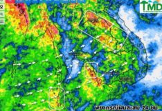พยากรณ์ฝนสะสม 7 ก.ค. 2568