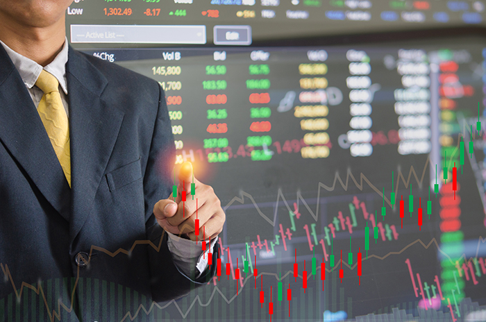 stock graph and charts