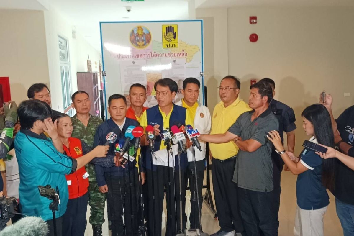 ผู้ว่าฯสุรินทร์ แจง ประกาศพื้นที่ประสบภัยพิบัติเพื่อเฝ้าระวัง ไม่ใช่ภัยพิบัติสงคราม