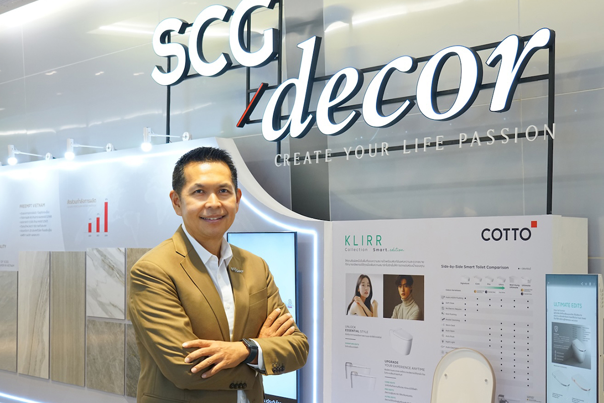 เปิดวิสัยทัศน์ SCG Decor ‘เราคืออาเซียนเพลเยอร์’ รับมือได้ทุกสถานการณ์
