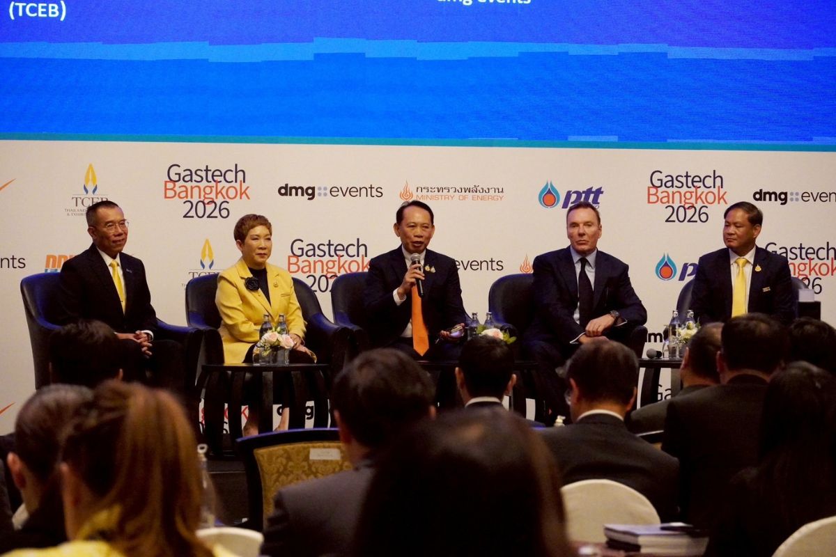 กระทรวงพลังงานเตรียมเป็นเจ้าภาพ ‘Gastech 2026’ ดันไทยขึ้นฮับพลังงานสะอาดเอเชีย