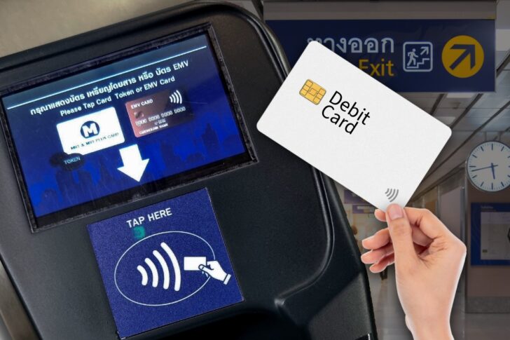 .บัตรเดบิต แตะขึ้น MRT ได้ อัพเดต 2568 ธนาคารไหนรองรับบ้าง.