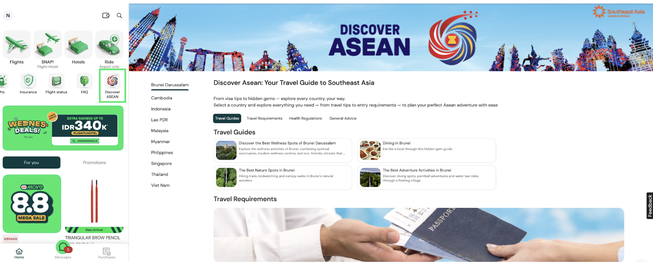เทรนด์ทริปสั้นรับวันแม่ ดันดีล 8.8 Mega Sale พร้อมเปิดตัว ‘Discover Asean’