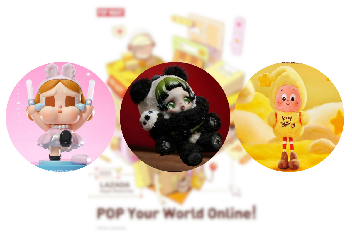Lazada x POP MART เปิดตัวแคมเปญระดับภูมิภาค มอบส่วนลดสูงสุด 8%