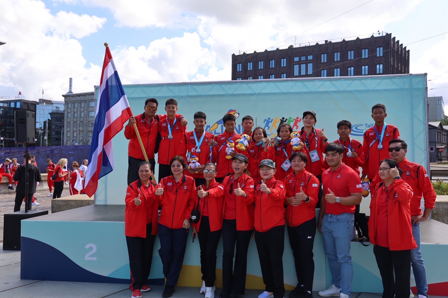 ทีม BANGKOK คว้า 1 ทอง วอลเลย์ชายหาด 1 เงิน ฟุตบอลชาย กีฬายุวชนโลก