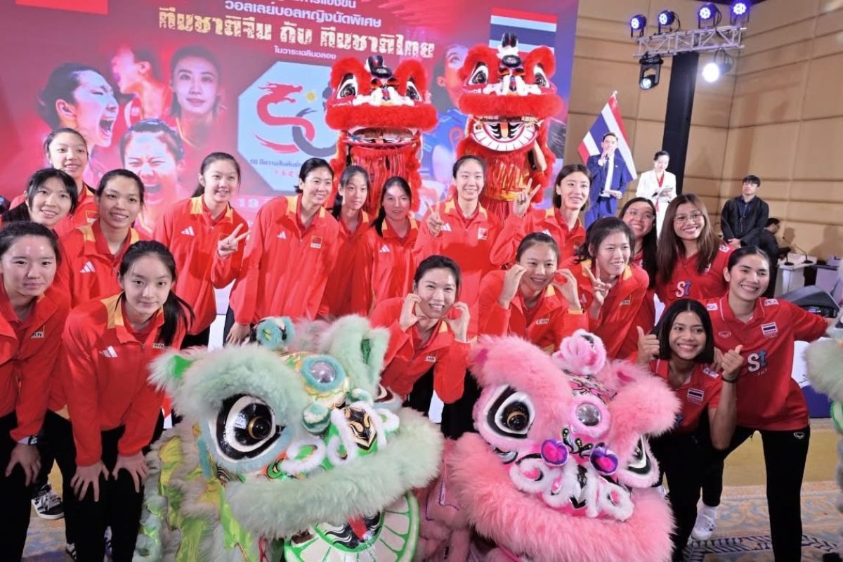 นับถอยหลังเจ้าภาพวอลเลย์บอลหญิง 2025 จัดนัดพิเศษไทย-จีน ฉลอง 50 ปี