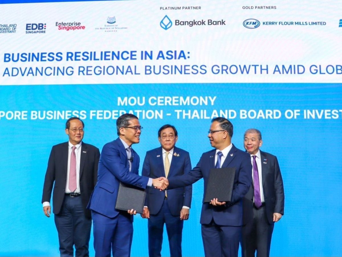 สิงคโปร์ยกทัพนักลงทุน 200 คน เยือนไทยประกาศลงทุนดิจิทัล-พลังงานสะอาด