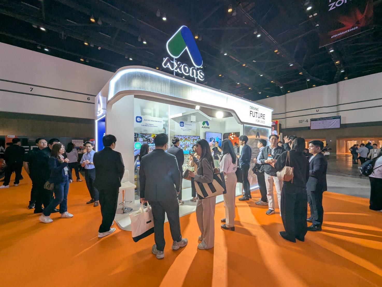 AXONS  ขนทัพ AI โซลูชัน พลิกโฉมเกษตรยุคใหม่ ในงาน Techsauce Global Summit 2025