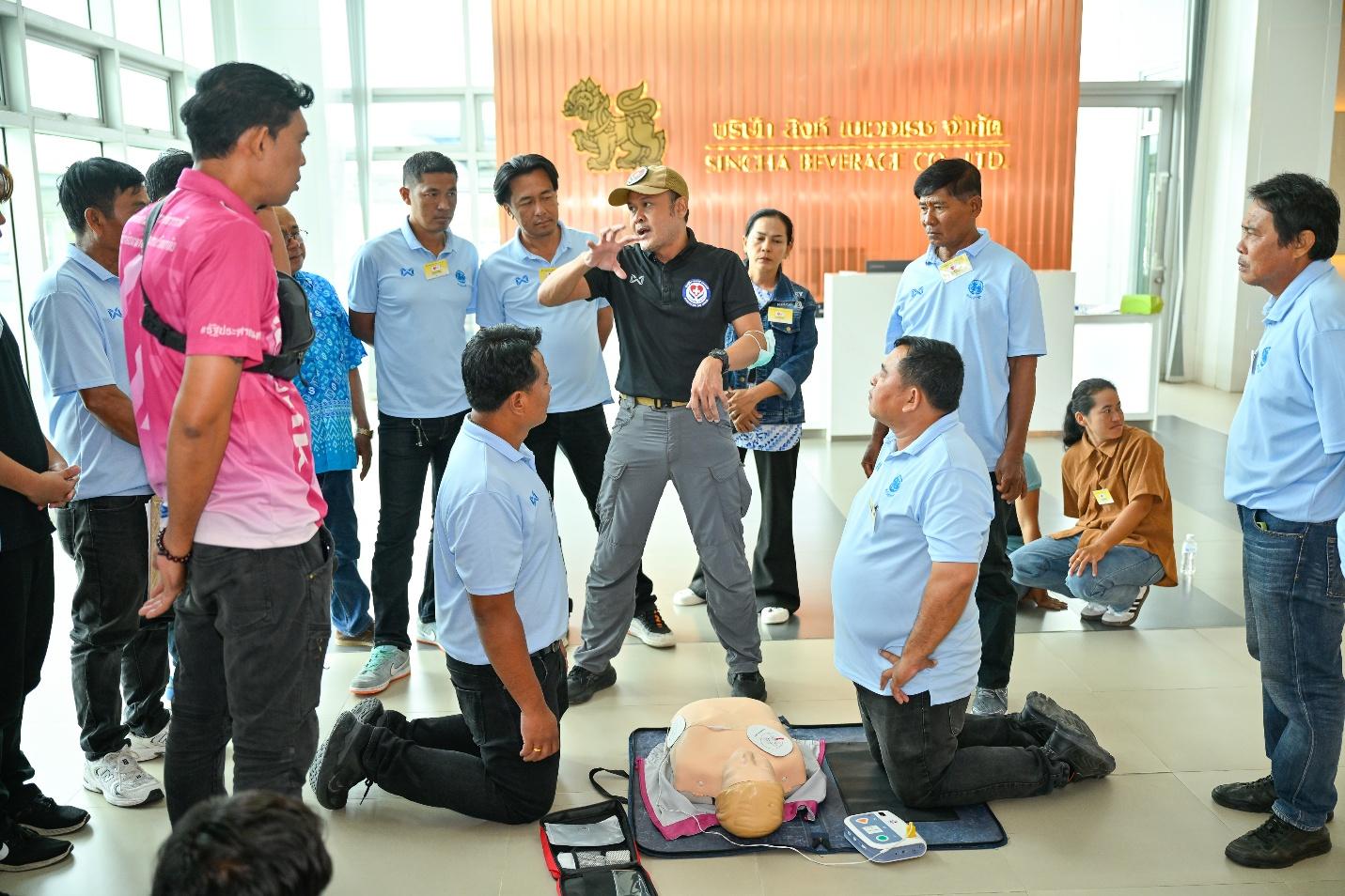 สิงห์อาสา เปิดอบรม CPR เพิ่มโอกาสรอดชีวิตจากภาวะหัวใจหยุดเต้นเฉียบพลัน