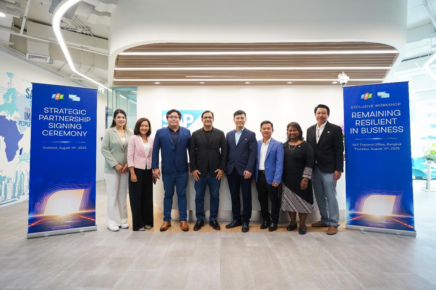 FPT จับมือ SAP ลุยสิงคโปร์-มาเลเซีย-ไทย ดันภูมิภาคสู่ Intelligent Transformation