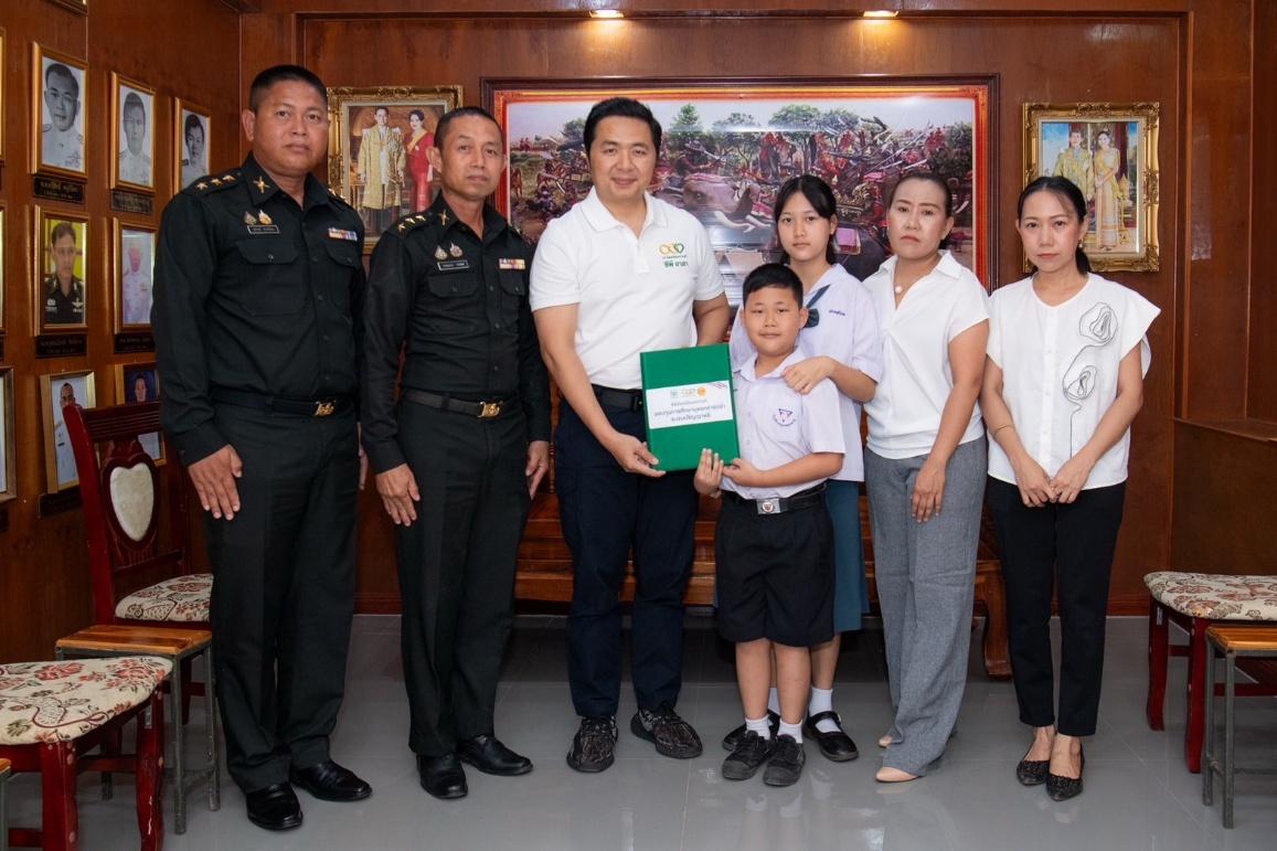 ซีพีลงพื้นที่ 5 จังหวัด ร้อยเรียงความดี สร้างฝันอนาคต มอบทุนการศึกษาถึงปริญญาตรี