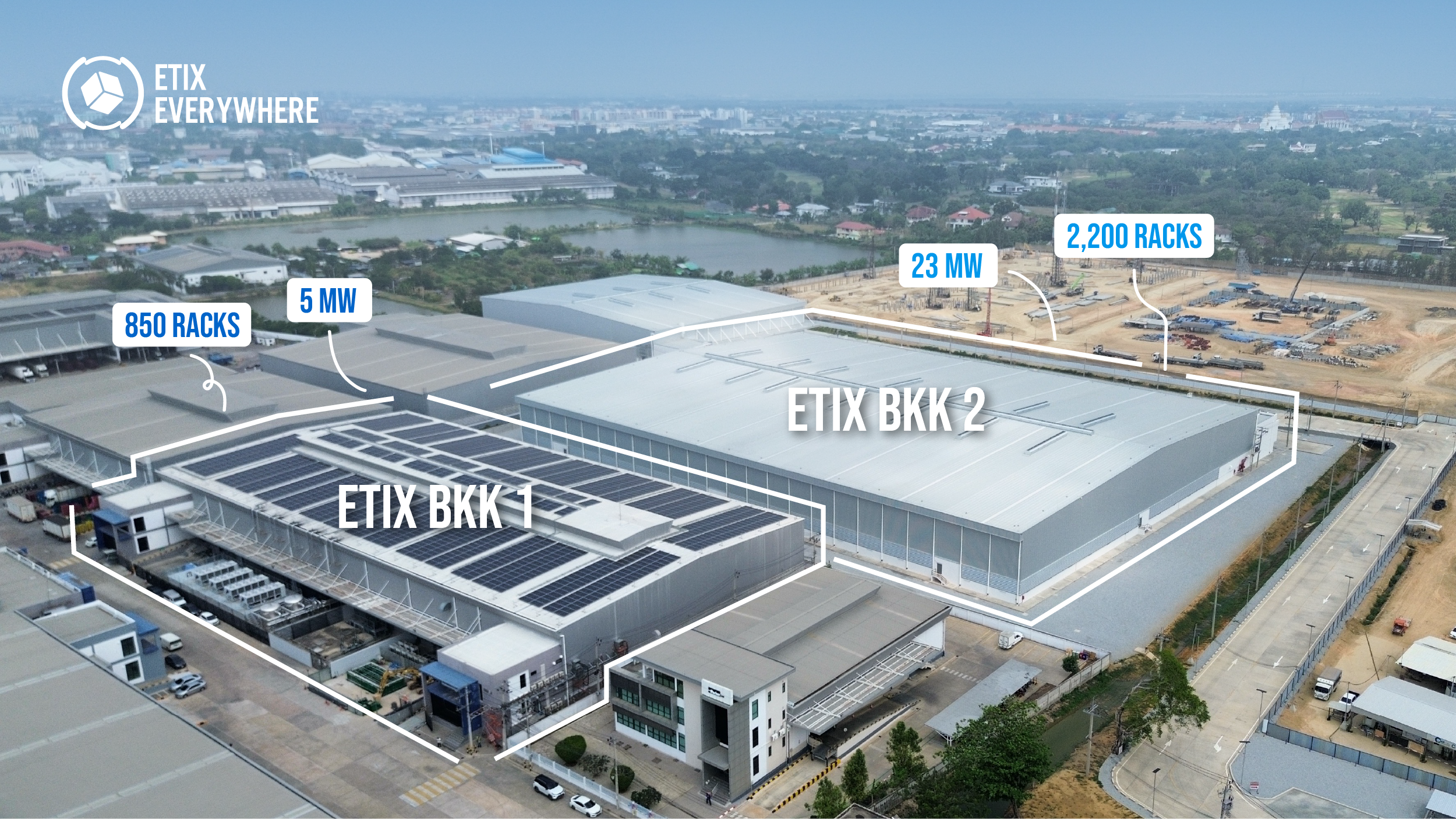 ETIX Everywhere ลงทุน 7.5 พันล้าน เปิดศูนย์ดาต้าเซ็นเตอร์ใหม่ BKK2
