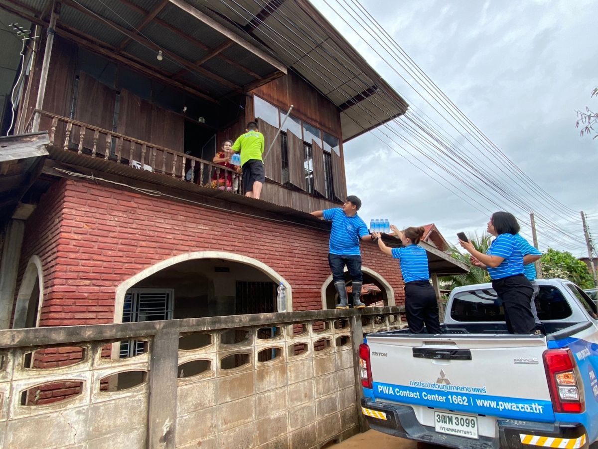 กปภ. ผนึกภาคีเครือข่าย ฟื้นฟูระบบน้ำประปาพื้นที่อุทกภัยภาคเหนือ