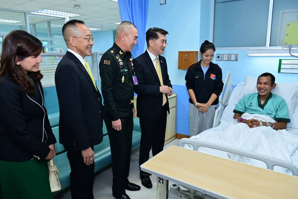 ซีพีเอฟร่วมฟื้นฟูโรงพยาบาลพระมงกุฎเกล้า-ส่งกำลังใจให้ทหารกล้า