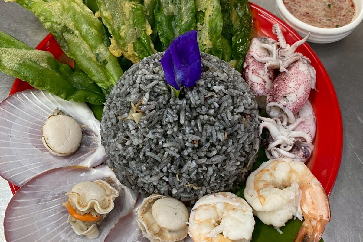 ข้าวมันโคลนทะเลอ่าวไทย