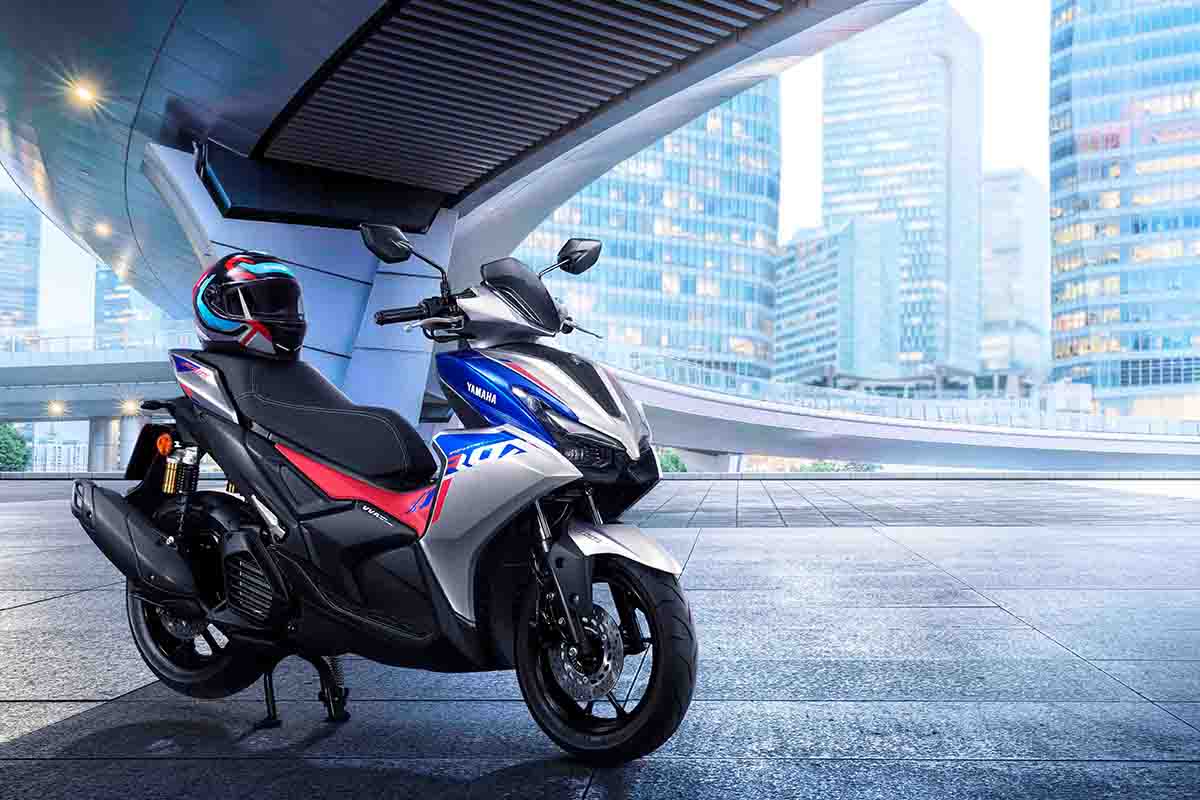 YAMAHA AEROX สปอร์ตออโตเมติก ค่าตัว 85,900 บาท