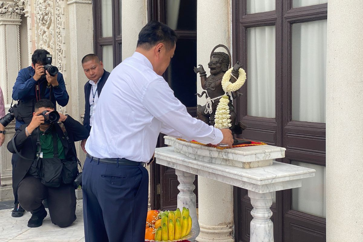 อนุทิน ย้าย ‘องค์นรสิงห์’ สัญลักษณ์ทำเนียบ กลับตึกไทยคู่ฟ้า เหมือนยุค ‘ประยุทธ์’
