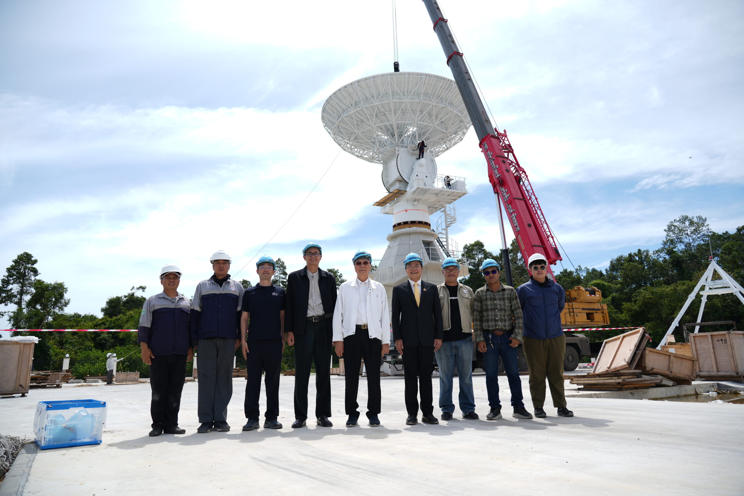 ม.วลัยลักษณ์-NARIT เปิดกล้องโทรทรรศน์วิทยุ 13 เมตร แห่งที่ 2 ของไทย