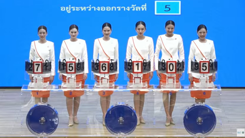 พนักงานจากธนาคารธอส. เป็นผู้ช่วยหมุนรางวัล งวด 16 กันยายน 2568