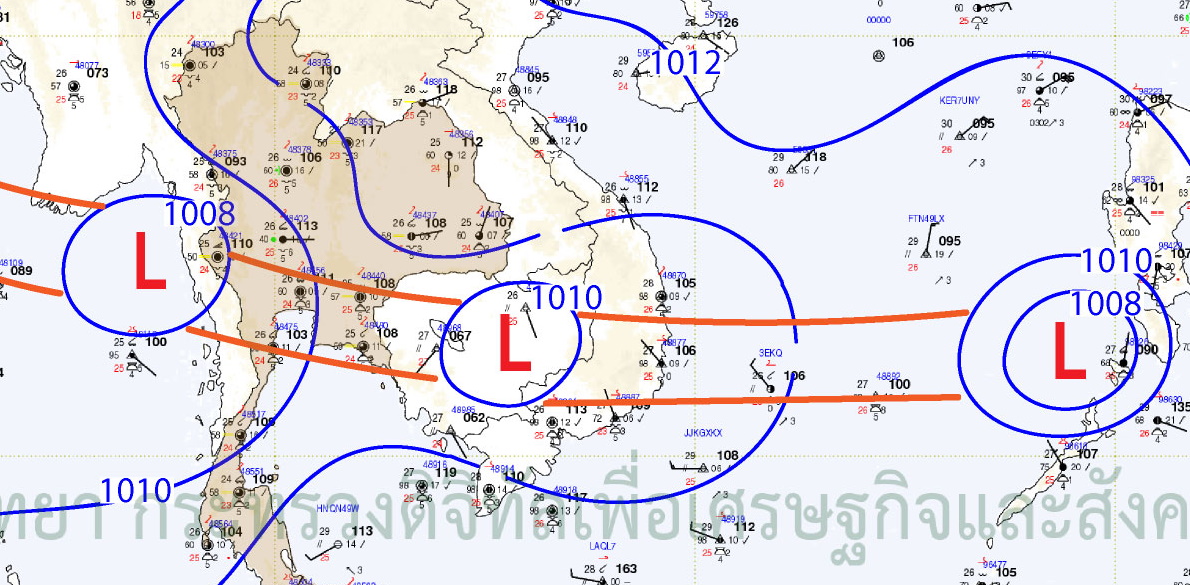 กรมอุตุฯเตือน ฝนถล่มหนัก ช่วง 17-19 ก.ย.นี้  อิทธิพลจาก 3 ปัจจัยหลัก