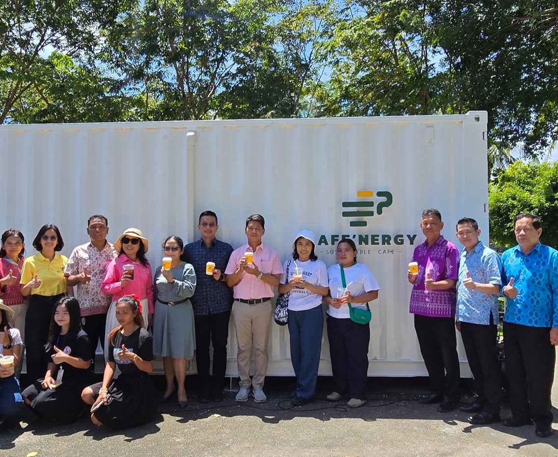 กฟผ.ช่วยพัฒนาชุมชน เปิด Cafe’nergy ร้านกาแฟสร้างรายได้ที่กระบี่