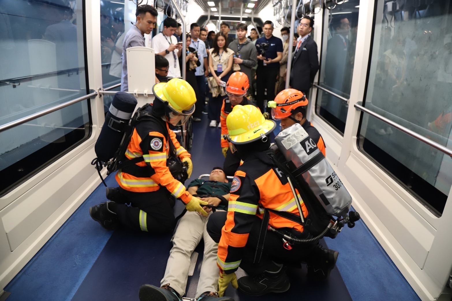 สุวรรณภูมิซ้อมแผนรับมือ APM ขัดข้อง เสริมแกร่งระบบความปลอดภัยสนามบิน