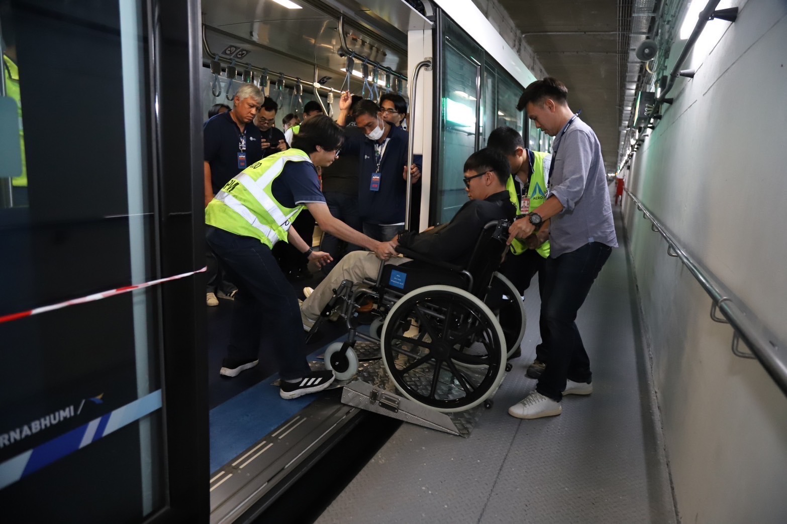 สุวรรณภูมิซ้อมแผนรับมือ APM ขัดข้อง เสริมแกร่งระบบความปลอดภัยสนามบิน