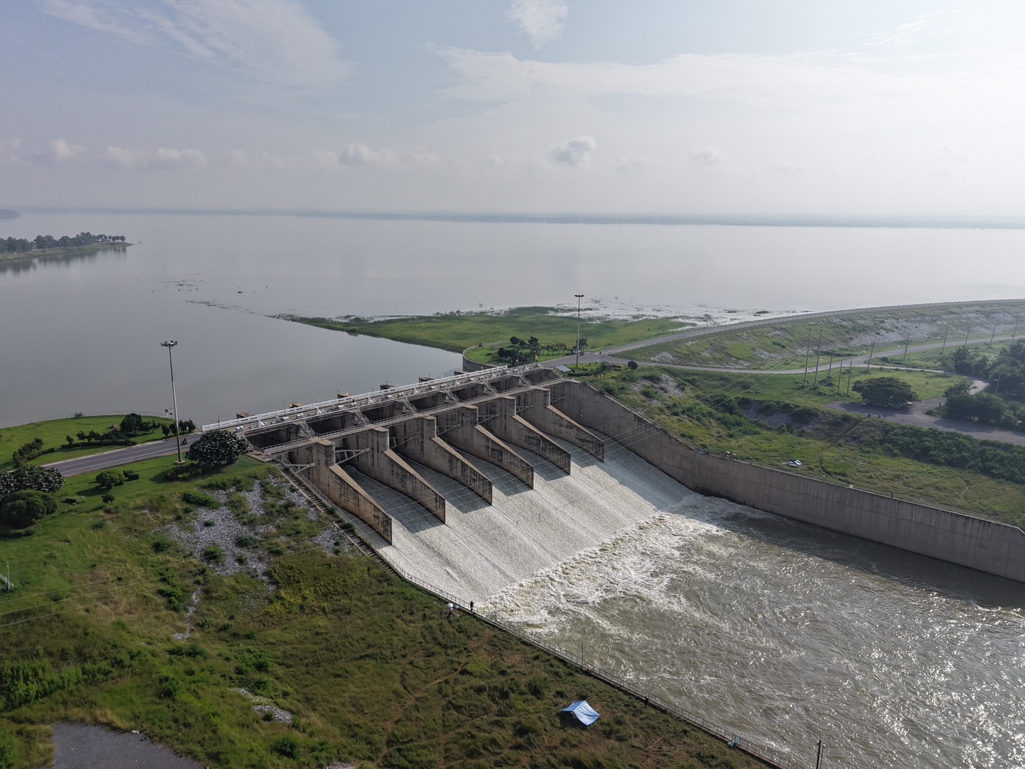 แจ้งเตือนสถานการณ์น้ำเขื่อนป่าสักชลสิทธิ์ จ.ลพบุรี