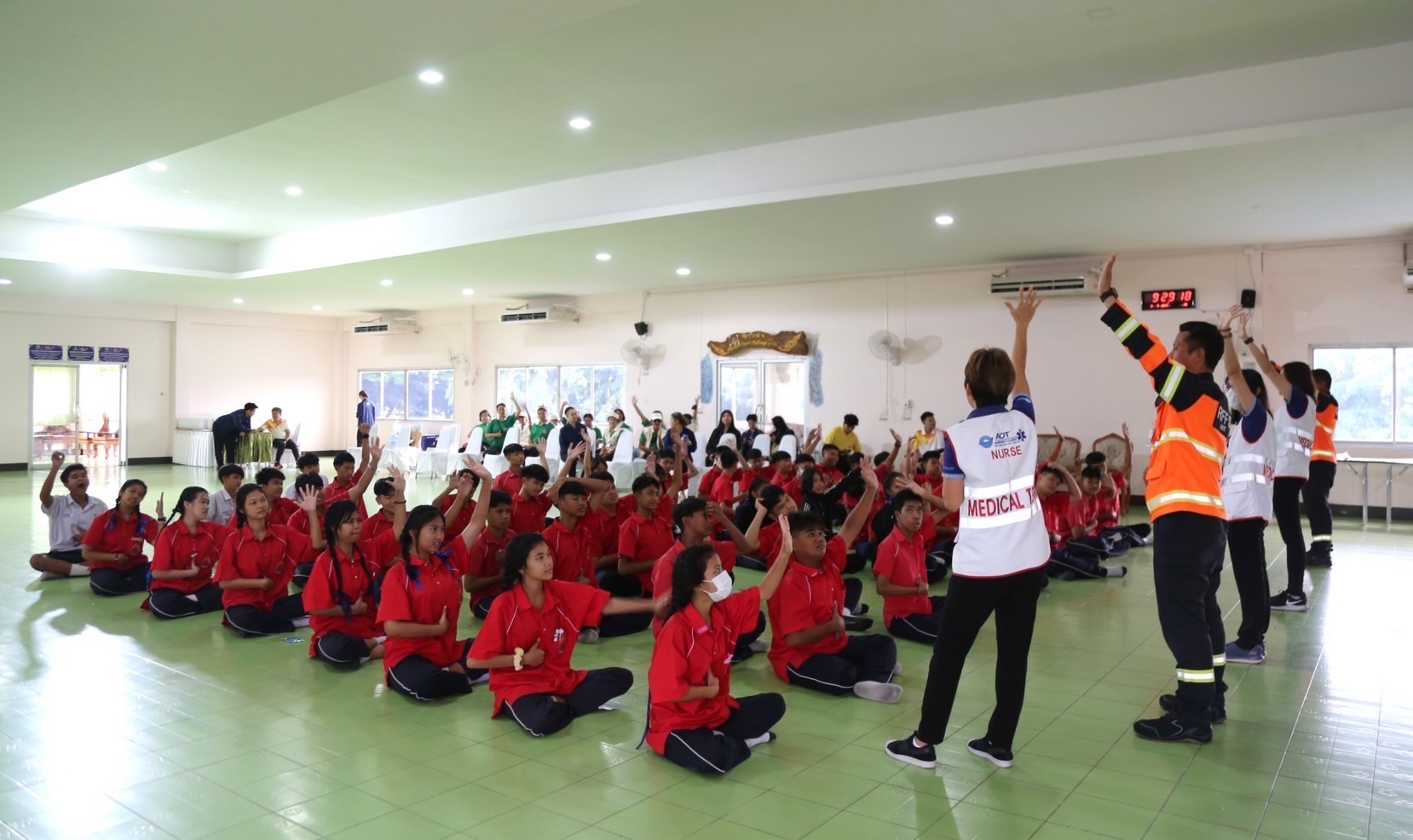 ทสภ. จัดกิจกรรม "First Aid ปลอดภัยเรื่องใกล้ตัว" เสริมความรู้ปฐมพยาบาลให้ชุมชน