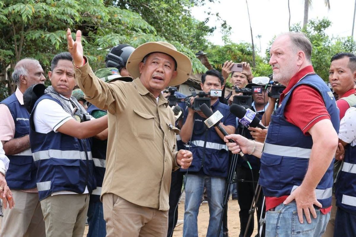 จ.สระแก้ว ขีดเส้นตาย ชาวกัมพูชาต้องออกจากพื้นที่รุกล้ำก่อน 10 ต.ค.นี้