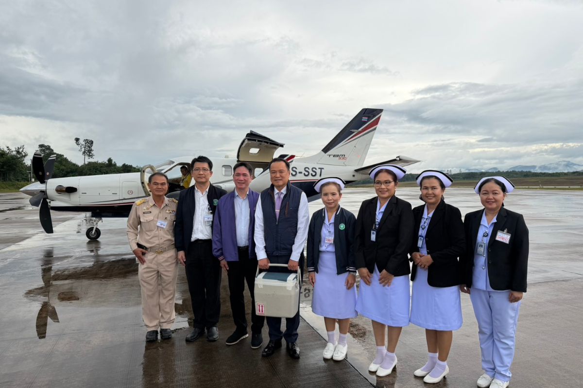 นายกฯออกจากสภา บินด่วน จ.เลย ทำภารกิจ “หัวใจติดปีก”