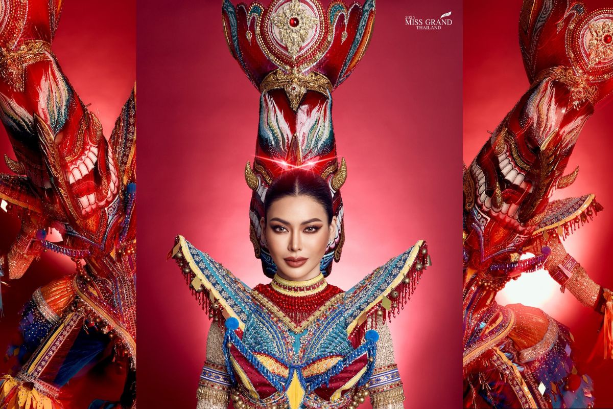 ‘กชเบล ศรัณย์รัชต์’ เปิดตัวชุด ‘ผีตาโขน’ เตรียมสู้ศึกแกรนด์อินเตอร์