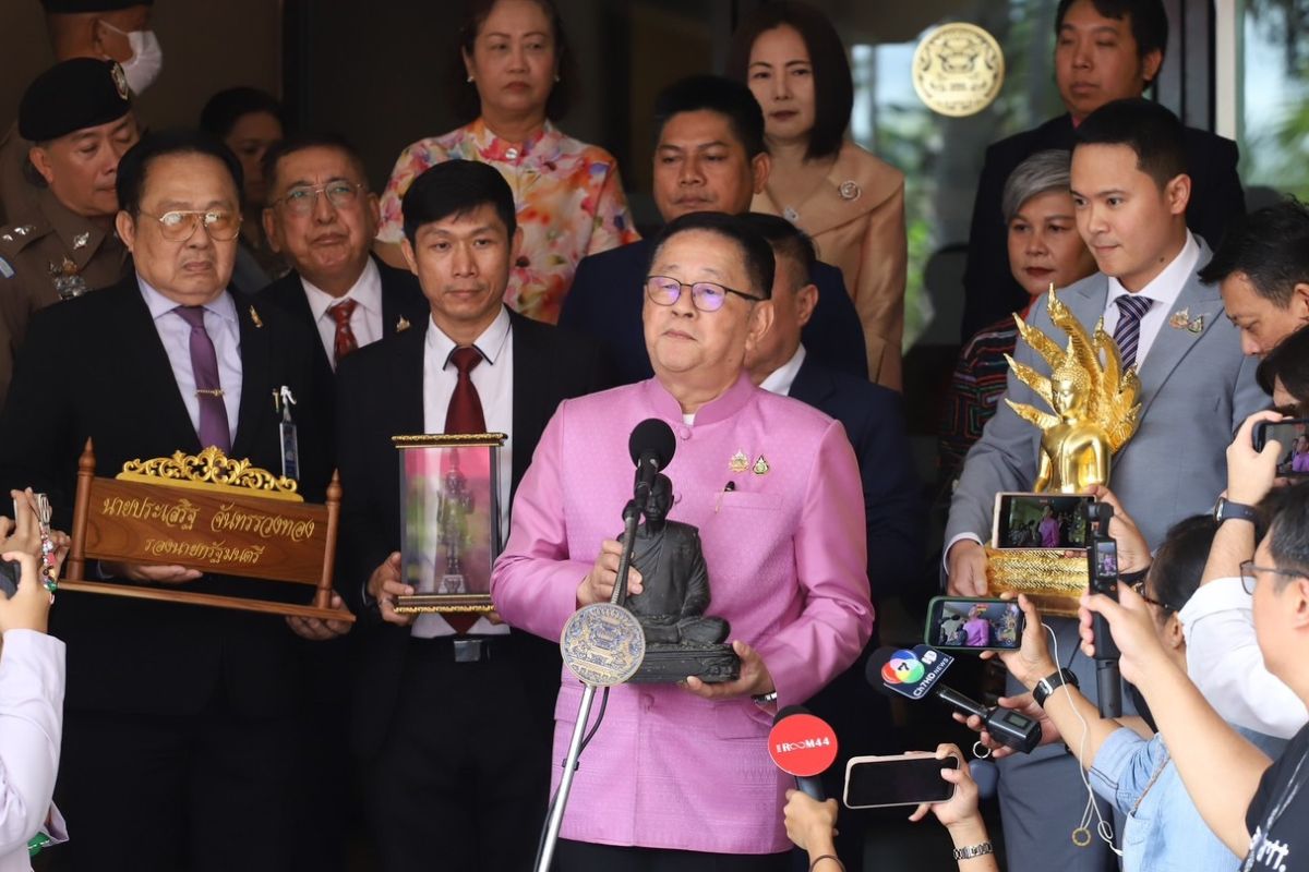 ประเสริฐ ฝากรัฐบาลใหม่ลุยปราบแก๊งคอลเซ็นเตอร์ ขนพระกลับบ้านก่อนถก ครม.