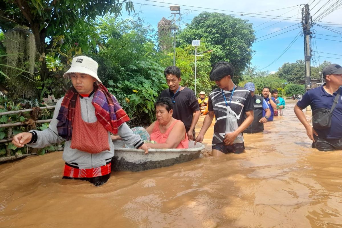 ปภ. เตือนแม่น้ำป่าสักล้นตลิ่ง แจ้งประชาชนยกของขึ้นที่สูง-เคลื่อนย้ายกลุ่มเปราะบาง