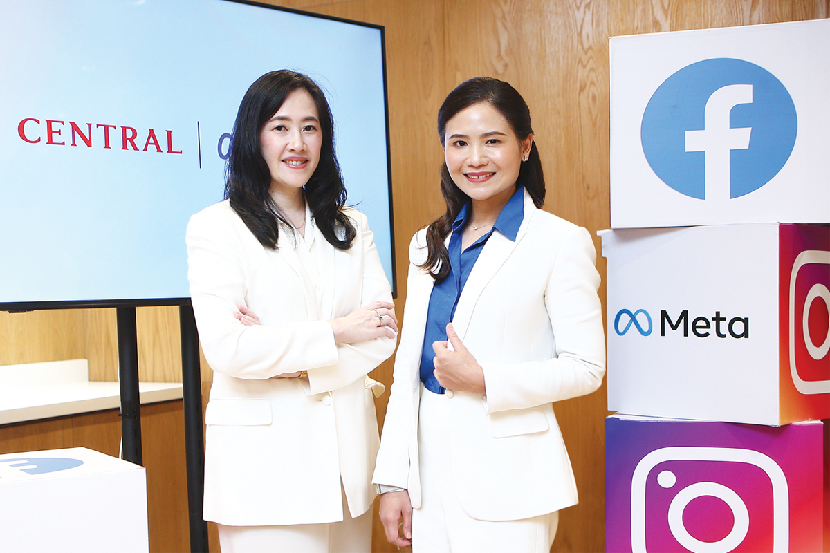 Meta โชว์เคส ‘เซ็นทรัล’ ยุค O2O แปลงค่ายิงแอดเป็นยอดขาย