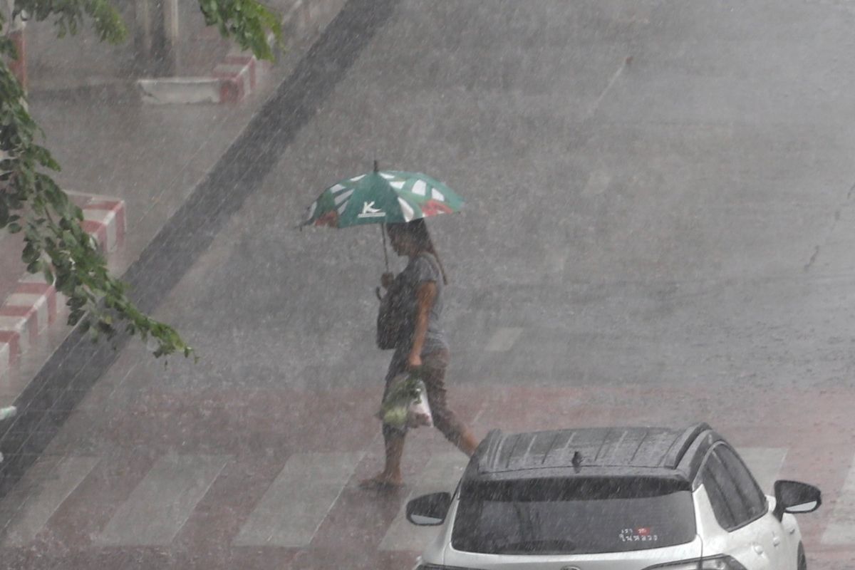 กรมอุตุนิยมวิทยา พยากรณ์อากาศ กทม.-ปริมณฑล ฝนฟ้าคะนอง 40%