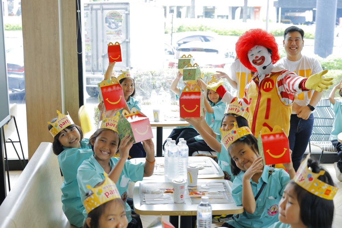แมคไทย เดินหน้าโครงการพัฒนาสังคม ‘McHappy Smile’