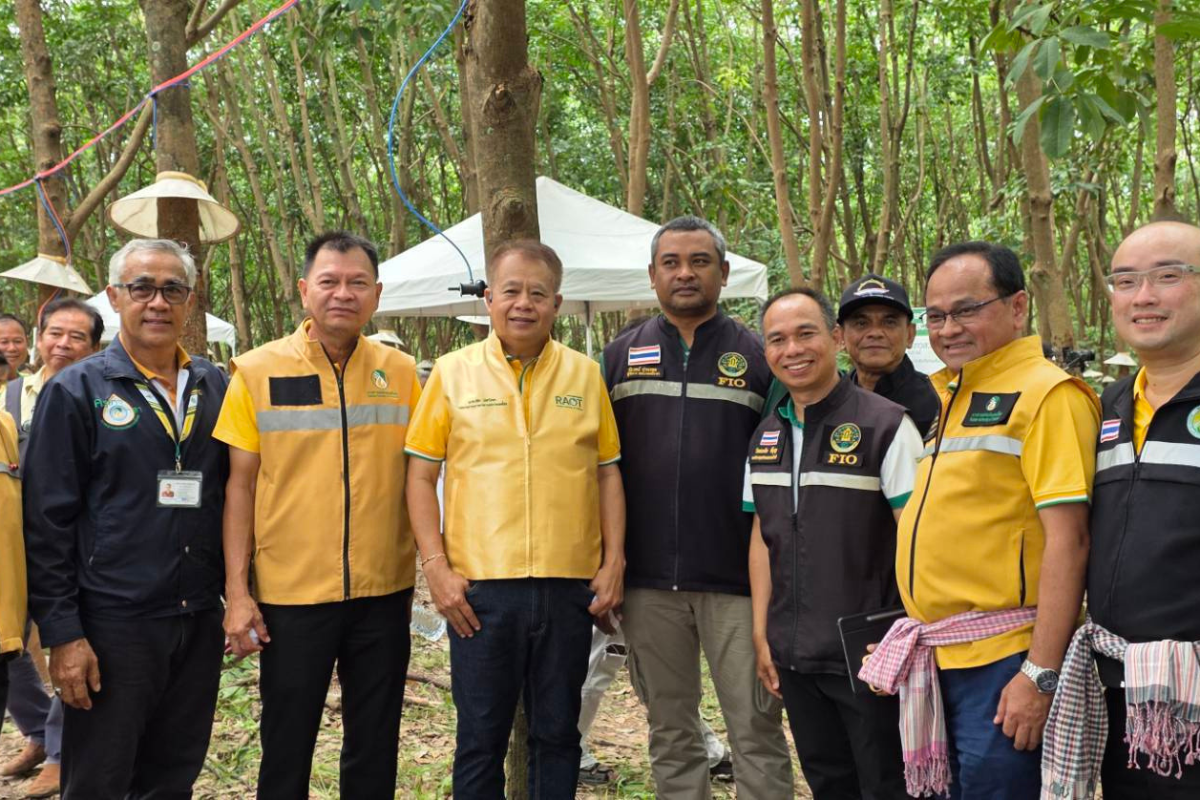 กยท. หนุนสวนยาง จ.อุทัยธานี ยกระดับอาชีพ “สวนยางอารยเกษตร สู่ Smart Farm”