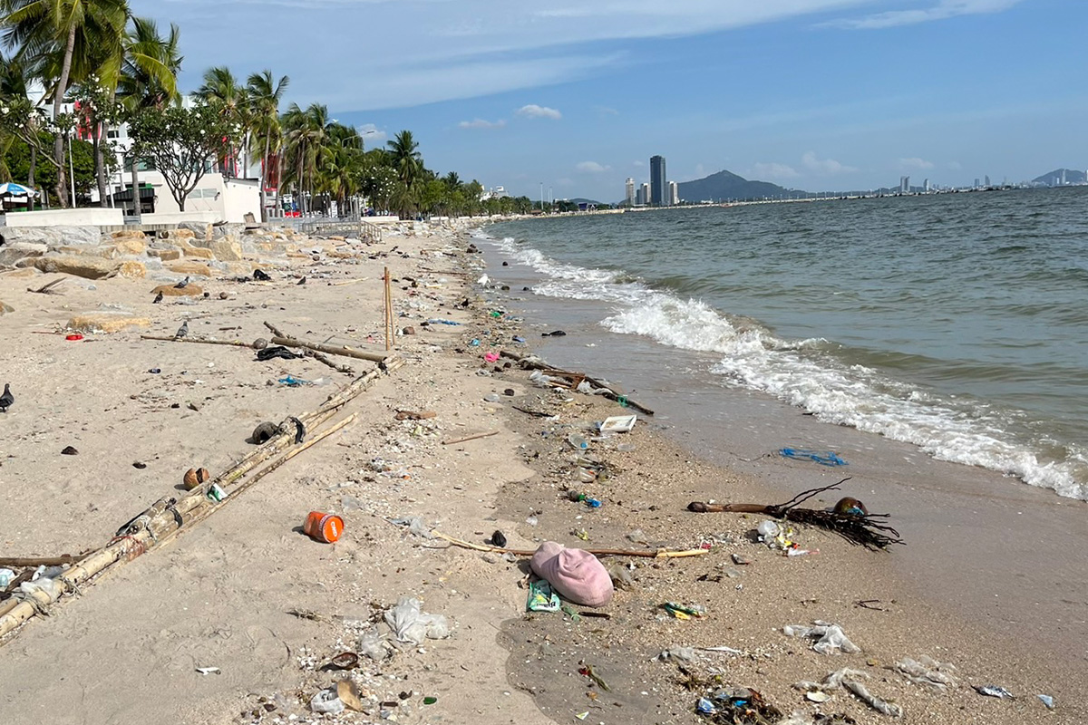 Bangsaen garbage