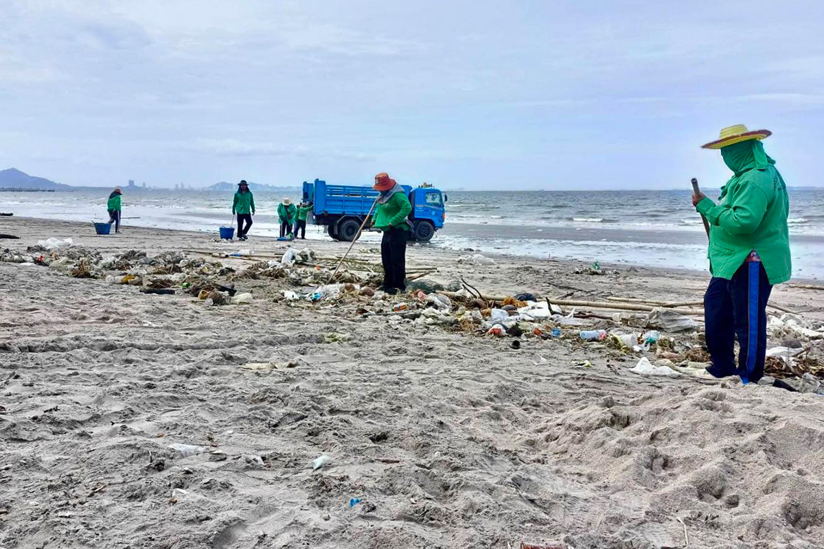 Bangsaen garbage