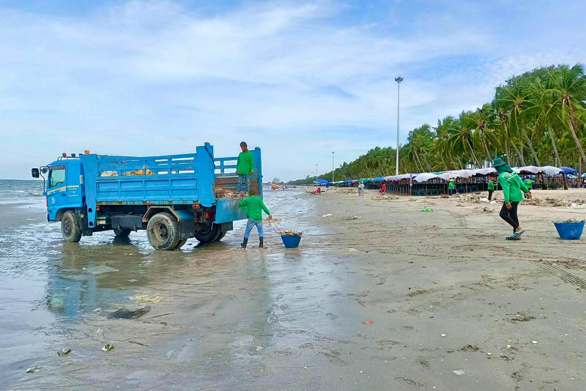 Bangsaen garbage