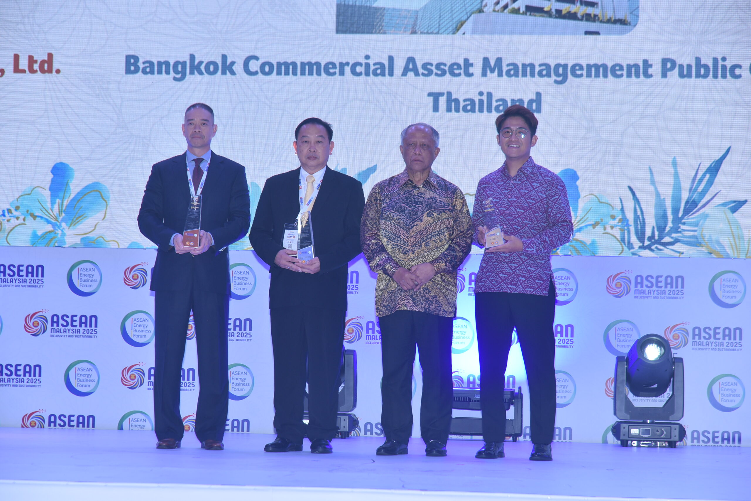 BEM โชว์ศักยภาพด้านพลังงาน ขึ้นรับรางวัล ASEAN Energy Awards 2025 ที่กัวลาลัมเปอร์ มาเลเซีย