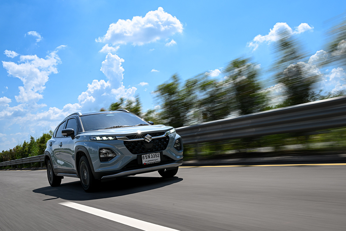 Suzuki Fronx คล่องตัวสูง ช่วงล่าง คุมง่าย Suzuki Fronx