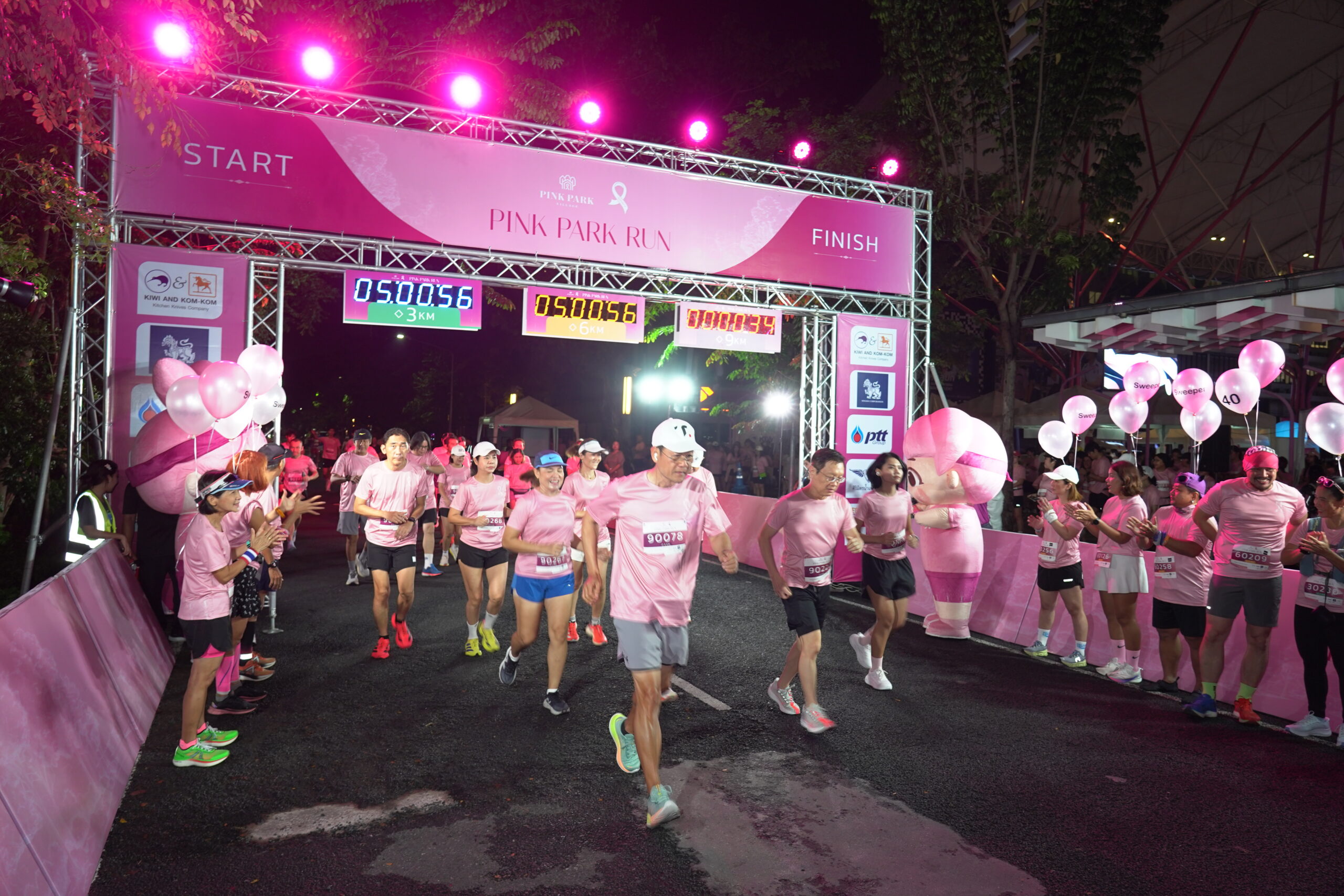 PINK PARK RUN 2025 งานวิ่งการกุศลช่วยผู้ป่วยมะเร็งเต้านม ยอดทะลุ 6 ล้านบาท
