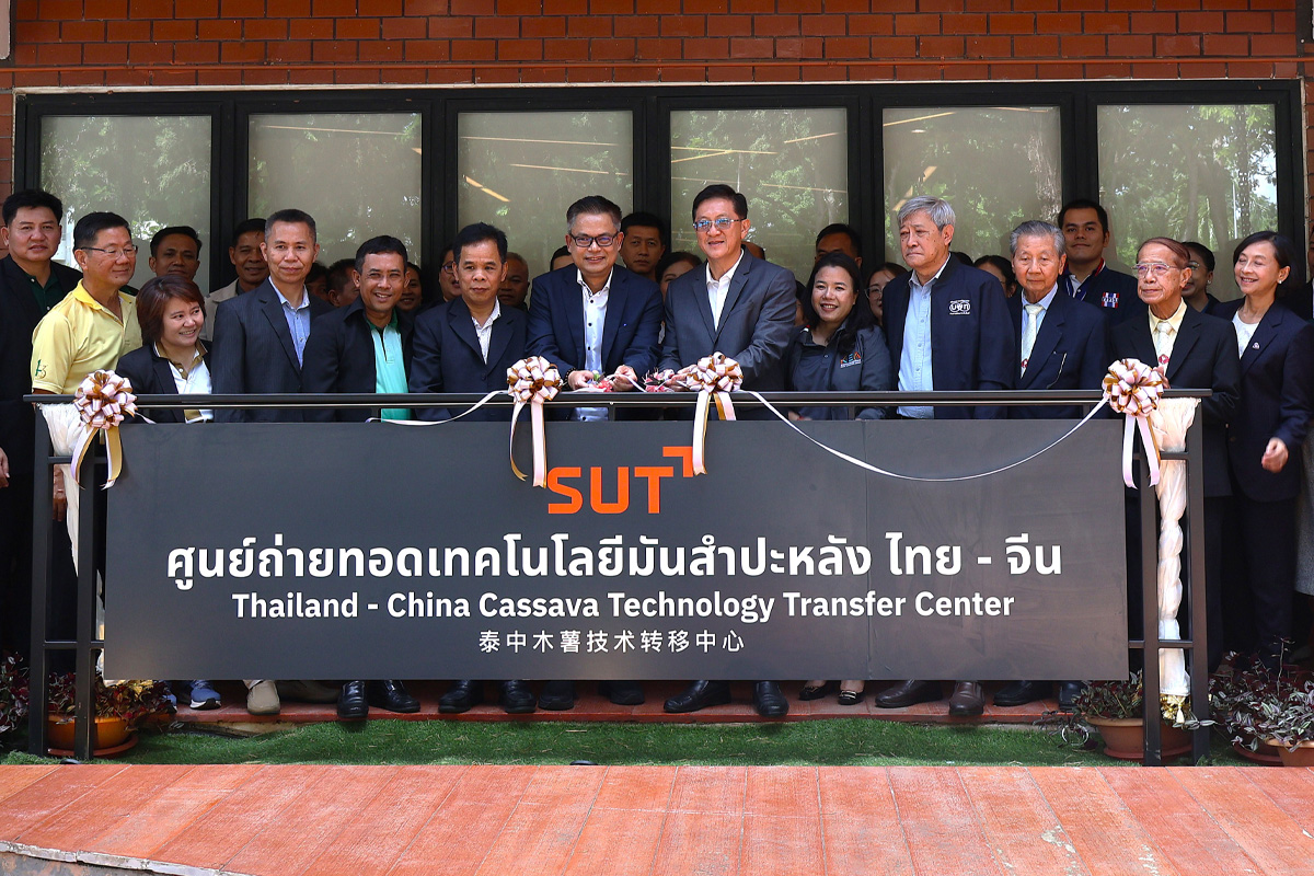 ไทย-จีน ยกระดับสู่สากล เปิดศูนย์นวัตกรรมมันสำปะหลังโคราช