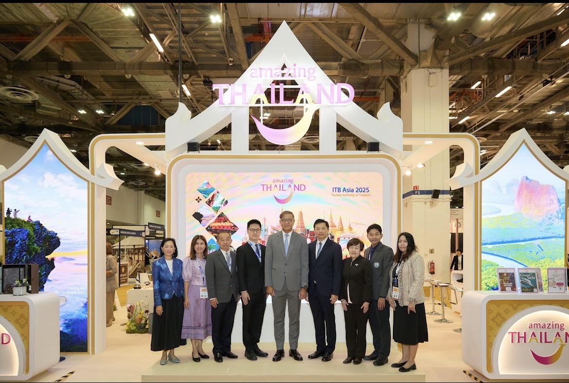 ททท. ผนึก 22 ผู้ประกอบการไทย โชว์ศักยภาพท่องเที่ยวคุณภาพใน ITB Asia 2025