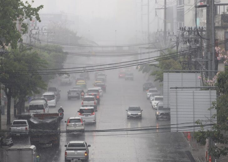 สภาพอากาศวันนี้ ฝนตกในกทม.